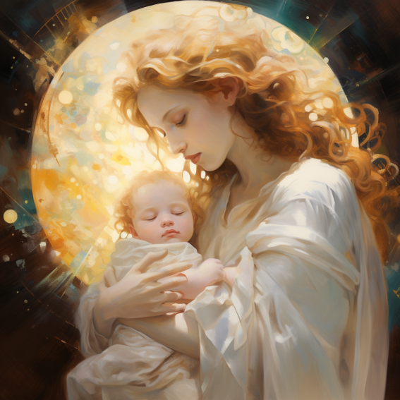 The Spiritual Connection Between Mother and Baby